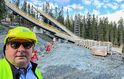 Standhaft: Ingenieur Peter Riedel hat eine sportliche Nische gefunden und freut sich über den Auftrag zum Objekt mit der Nummer 104.
