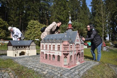 Die Miniatur-Schauanlage Klein-Vogtland in Adorf gibt es seit 1995.