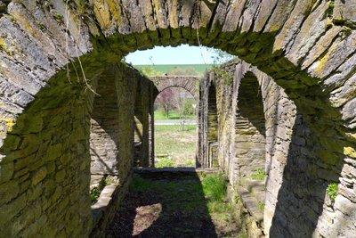 Das Kahnhaus in Halsbrücke ist ein altes Schiffshebewerk.