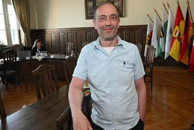 Christian Ahner ist Geschäftsführer der Gedenkstätte Hoheneck. Im Stadtrat zog er Bilanz.