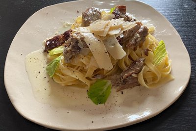 Festtagspasta für alle, die nicht genug von der Weihnachtsgans bekommen konnten.