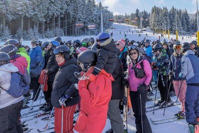 Am Keilberg ist 2G seit Donnerstag Geschichte. Ungeimpfte und Geimpfte können damit gleichermaßen die Pisten nutzen.