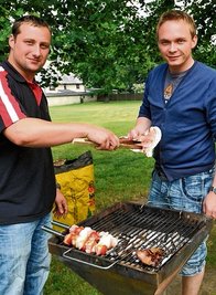 Martin Petzold (l.) und Stephan Weinrich überzeugten die Jury.