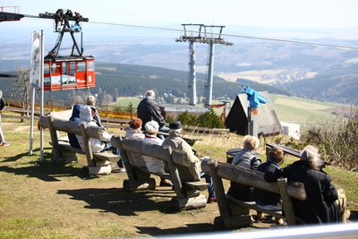 Am Montag wurden auf dem Fichtelberg Rekordtemperaturen für einen 10. April gemessen.
