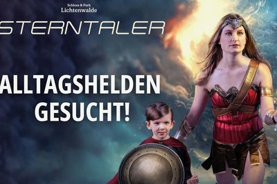 Schloss Lichtenwalde sucht Alltagsheldinnen und -helden. 