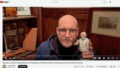 Matthias Groth sucht und findet auch in seinem zweiten Video besondere Details - hier einen erzgebirgischen Arbeitskollegen. 