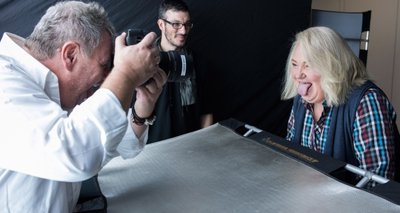 Schritt 5: Der Guido-Trick: Zunge raus, bääähh und klick, klick, klick.