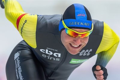 Nico Ihle gewann über 500 Meter Meisterschaftssilber. 