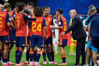 Es gab Redebedarf beim spanischen Nationaltrainer.