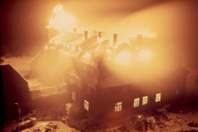 Gottwald Süß erlebte als Berufsfeuerwehrmann den Brand des Fichtelberghauses 1963 mit.