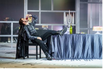 In Annaberg singt der Bariton in Mozarts Oper „Don Giovanni“ die Titelpartie.