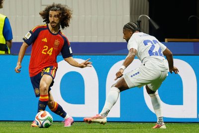 Die Spanier um Marc Cucurella taten sich gegen Kap Verde schwer.