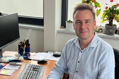 Mirko Niepel ist der Geschäftsführer der Saxonia Edelmetalle GmbH in Halsbrücke.