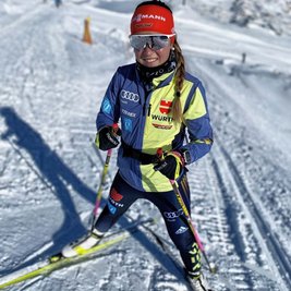 Saskia Nürnberger hat trotz jeder Menge Pech in der vergangenen Wintersaison gut lachen. Im nächsten Winter soll es mit einem Ticket zur U-23-WM klappen.