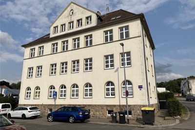 Dieses Haus in der Lerchenstraße will die LMSG der städtischen Wohnungsgesellschaft Frankenberg abkaufen. Darin sollen Asylsuchende untergebracht werden.