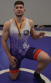 Connor Sammet vom FCE Aue ist Deutscher Meister. 