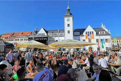 Damit die Menschen das Bergstadtfest entspannt feiern können, sind im Hintergrund viele Kräfte im Einsatz.