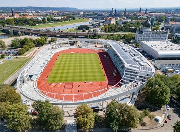 Der FC Landtag lädt zum Parlamentarischen Fußball-Turnier ins Dresdner Heinz-Steyer-Stadion (Archivbild). 