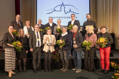 Die Stadtpreis-Verleihung fand am Donnerstagabend im Haus des Gastes „Erzhammer“ statt.