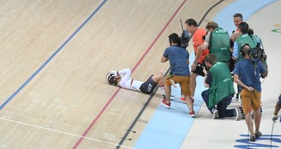 Fassungslos unmittelbar nach dem Triumph.