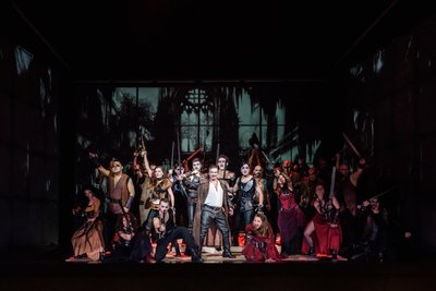 „Der Troubadour“ ist am Freitagabend im Naturtheater Bad Elster zu erleben.