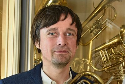 Stefan Hindtsche, scheidender Leiter des Musikinstrumentenmuseums Markneukirchen