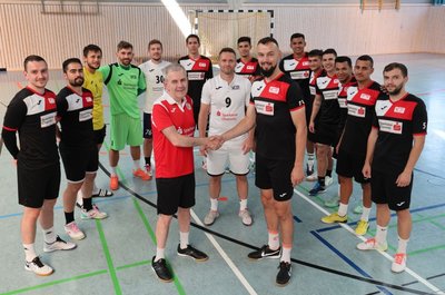 Die Mannschaft von Hot 05 Futsal.