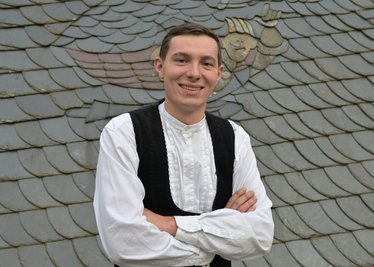 Paul Heil aus Hartmannsdorf hat als Vertreter von Sachsen den Bundesentscheid gewonnen. 