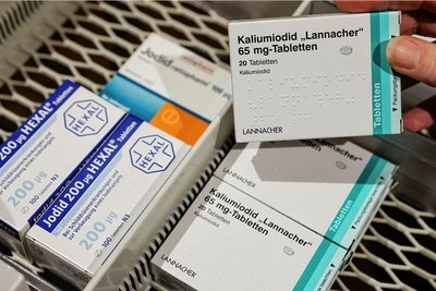 Jodtabletten werden im Vogtlandkreis zentral gelagert. 
