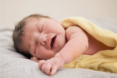 Mila Stölzel wurde als zweites Neujahrsbaby im Vogtland geboren. Das Mädchen kam im Helios-Klinikum Plauen zur Welt.