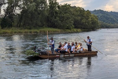 Floßfahrten auf dem Dunajec haben Tradition – inzwischen auch für Touristen.