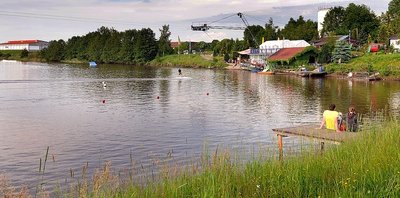 An der Anlage muss der Wasserstand gesenkt werden.
