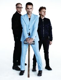 Andrew Fletcher, Dave Gahan und Martin Gore (von links) sind Depeche Mode.