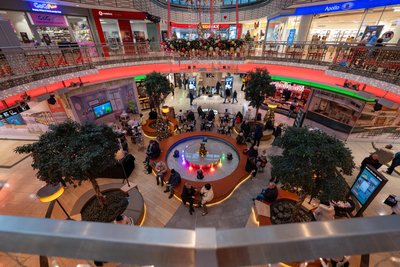 Die Plauener Stadt-Galerie in der Black Week.