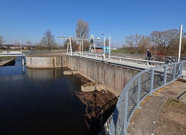 Die Steuerungstechnik für das Stadtmuldenwehr in Glauchau muss erneuert werden. 