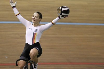 Olympiasiegerin Kristina Vogel gewann in dieser Saison bei zwei Weltcups bereits vier Einzeldisziplinen.