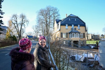 Das sanierte Karl-Schmidt-Rottluff-Haus öffnet seine Türen am 6. April. Eine Information, die die „Freie Presse“ veröffentlicht hatte und sonst nur auf der Internetseite der Kunstsammlungen zu finden ist.