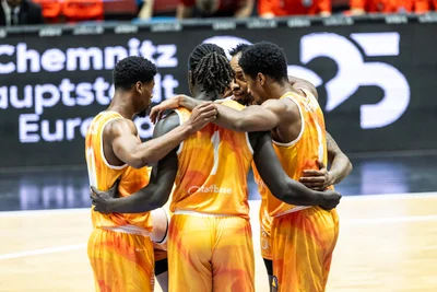 14.01.2025, Niners Chemnitz (DEU) - Manisa Basket (TUR)