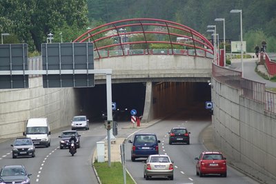 Wegen Tunnel-Reinigungsarbeiten kommt es zu Verkehrseinschränkungen.