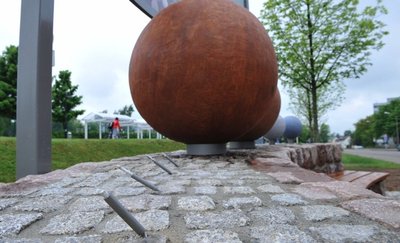 Planetenweg am Cottagymnasium teilweise zerstört