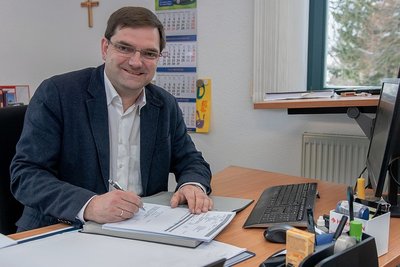 Andreas Gruner, Bürgermeisterin Steinberg(CDU-Mandat).