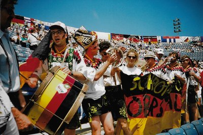 Zahlreiche deutsche Fans bevölkerten 1994 die Stadien. Diesmal auch?