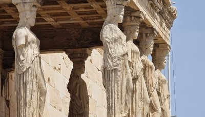Die Akropolis in Athen.