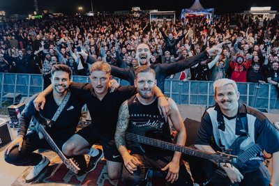 „Escape The Madness“ bei einem Konzert auf dem Ankerberg-Festival. In Leipzig werden sie vor noch mehr Gästen spielen.