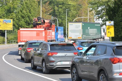 Wie Paris, nur ohne Savoir-vivre: Freiberg in der Rushhour.