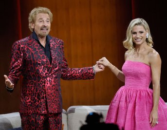 Gottschalk und Hunziker moderierten gemeinsam die ZDF-Show "Wetten, dass..?". (Archivbild)