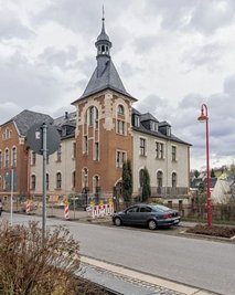 Das ehemalige Amtsgericht wird umgebaut. 