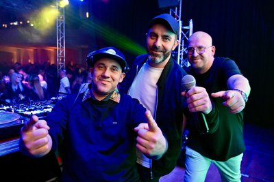 Im Bild die Besti Boys (v.li.) Roy Fritzsche, Kevin Lindenzwei und Alexander Clauss.