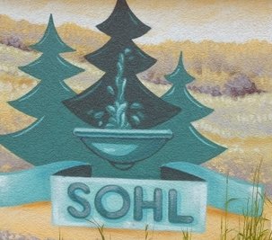 Das Wahrzeichen von Sohl. 