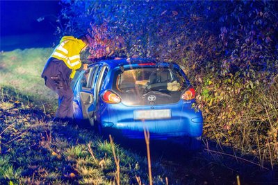 Vermutlich stand der Fahrer des Unfallwagens unter Alkoholeinfluss.